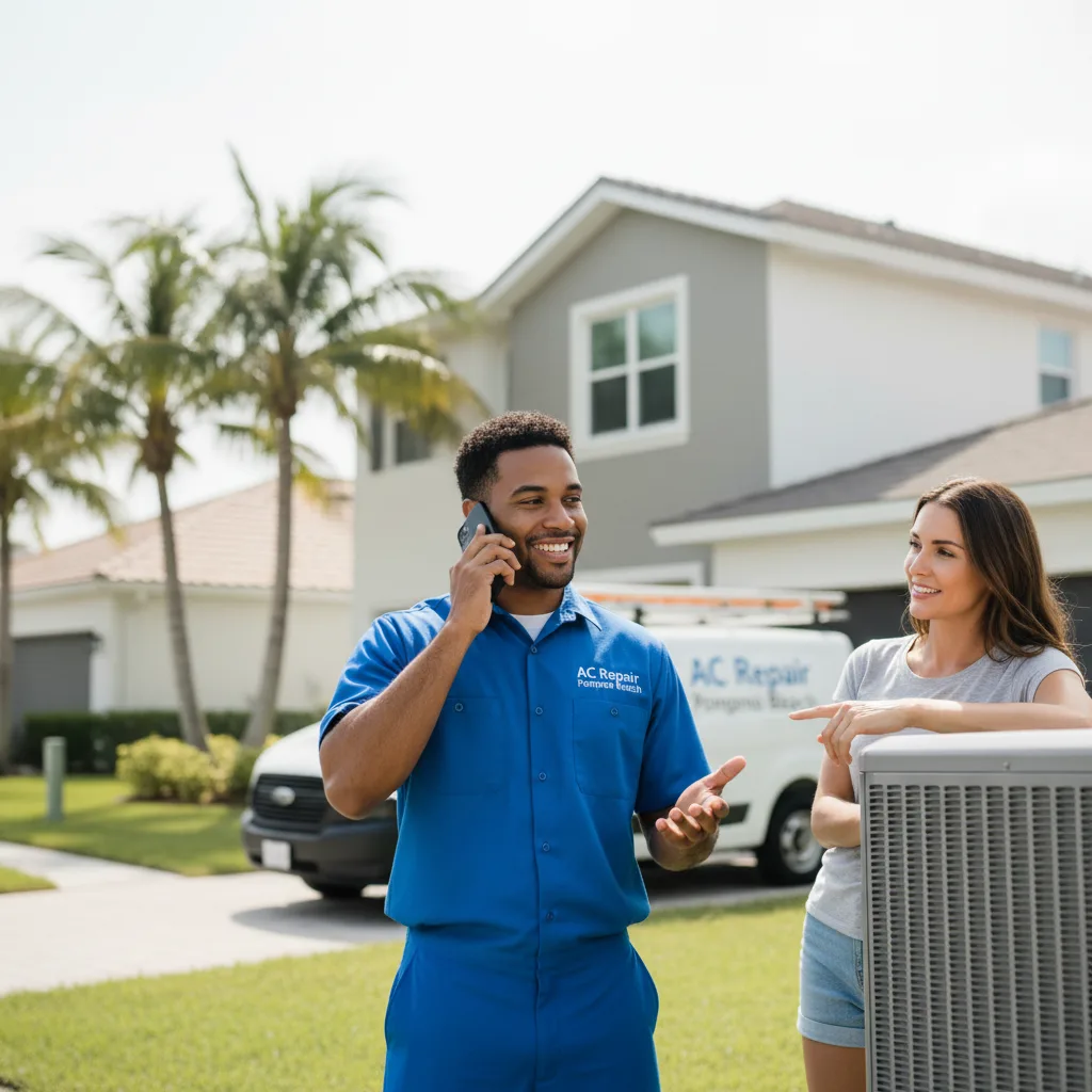 AC Repair Pompano Beach customer support in Taft